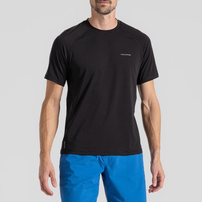 Craghoppers Black Dynamic T-Shirt