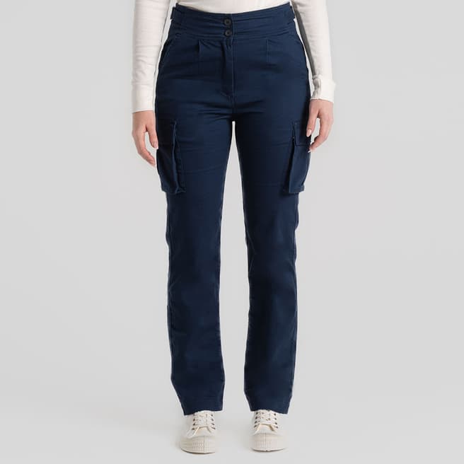 Craghoppers Navy Araby Trousers