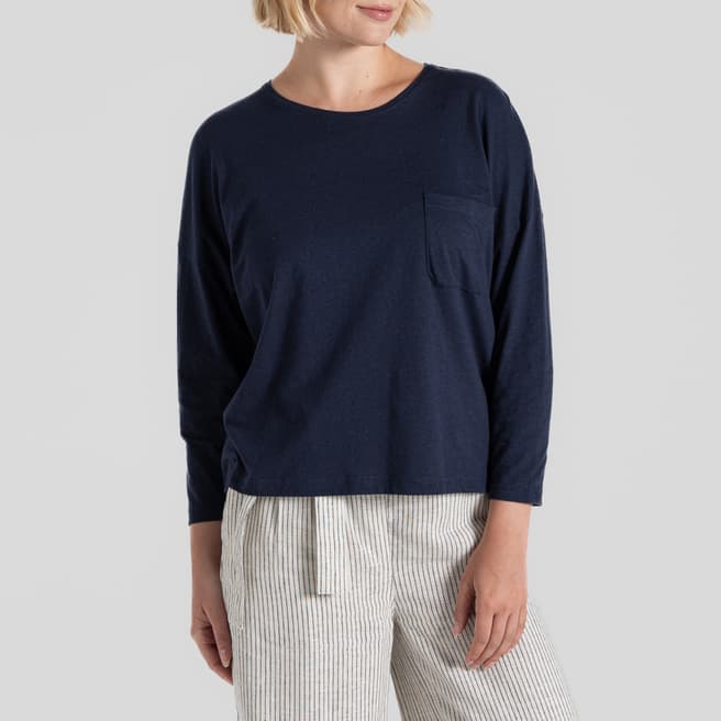 Craghoppers Navy Emere Top