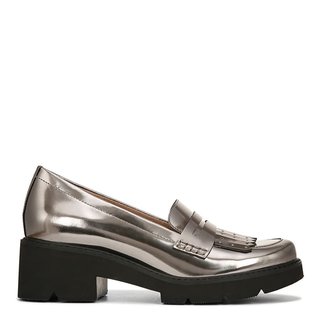 Naturalizer Silver Leather Darcy Loafer