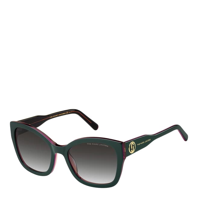 Marc Jacobs Grey Rectangular Sunglasses 56 mm