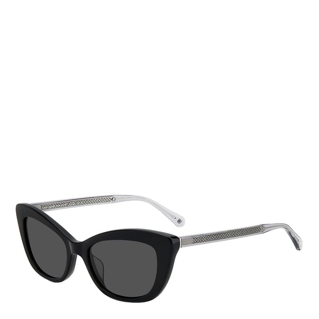 Kate Spade Black Rectangular Sunglasses 54 mm