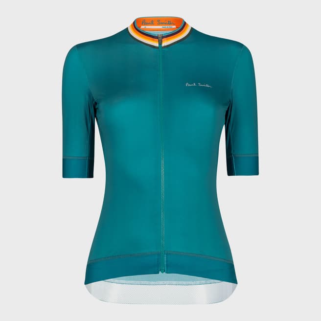 PAUL SMITH Teal Cycle Jersey