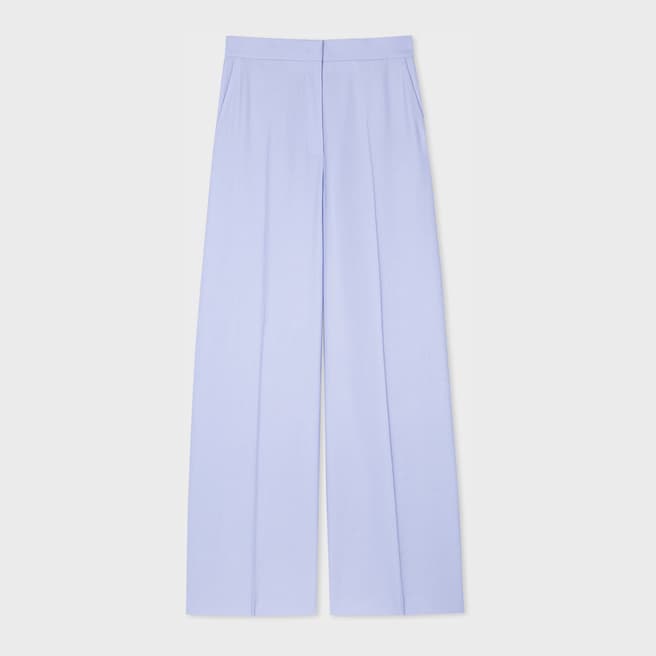 PAUL SMITH Lilac Wool Trousers