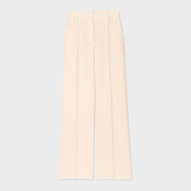 PAUL SMITH Pale Pink Linen Trousers