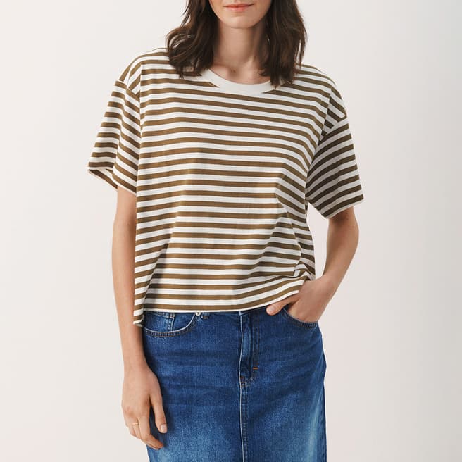 Part Two Striped Short T-shirt