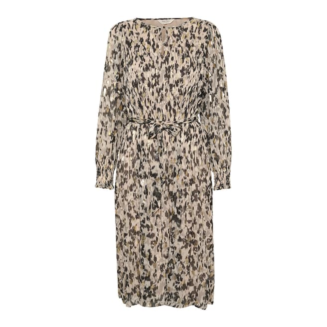 Part Two Beige Trice Printed Dress