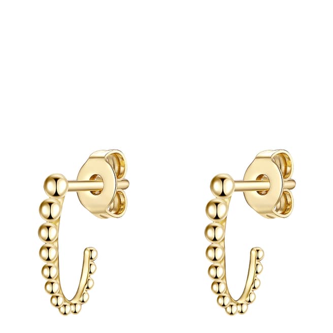 Nahla Jewels Yellow Gold Stud Earrings