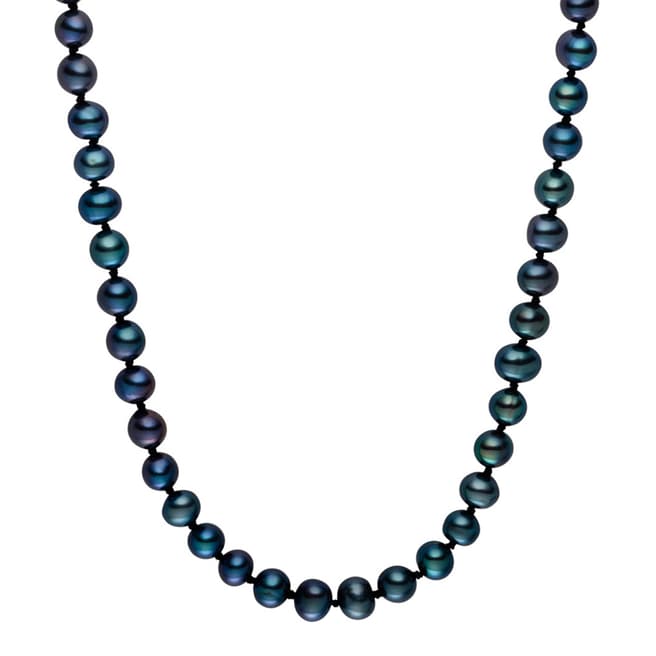 Perldor Blue Freshwater Pearl Necklace