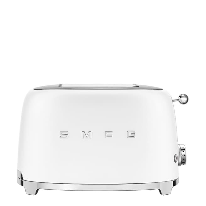 Smeg Two slice toaster in Matte White