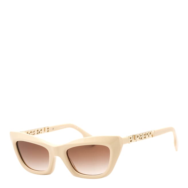 Burberry Women's Beige/Brown Burberry Sunglasses 51mm