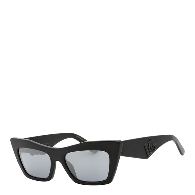 Dolce & Gabbana Women's Black/Grey Dolce & Gabbana Sunglasses 53mm