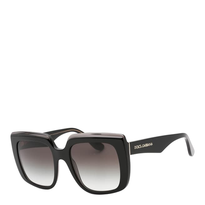 Dolce & Gabbana Women's Black/Grey Dolce & Gabbana Sunglasses 54mm