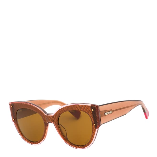 Missoni Women's Havana Brown  Missoni Sunglasses 51mm
