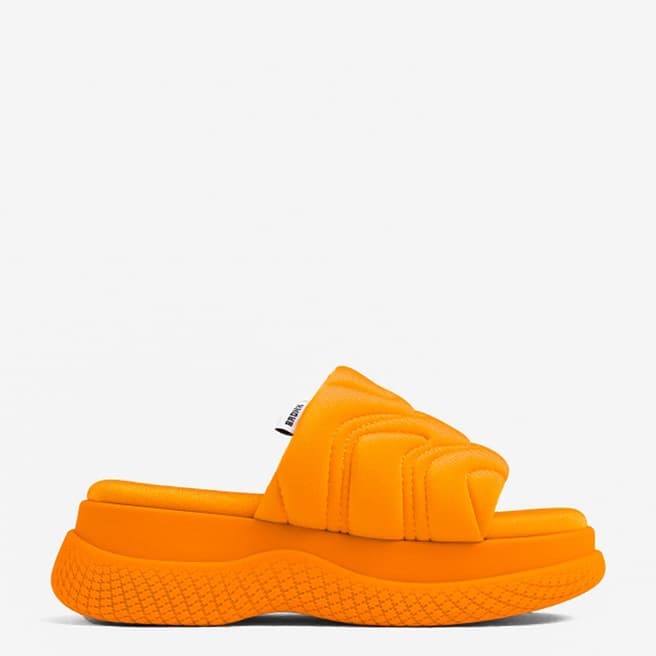 Bronx Orange Bru-Te Flat Sandal