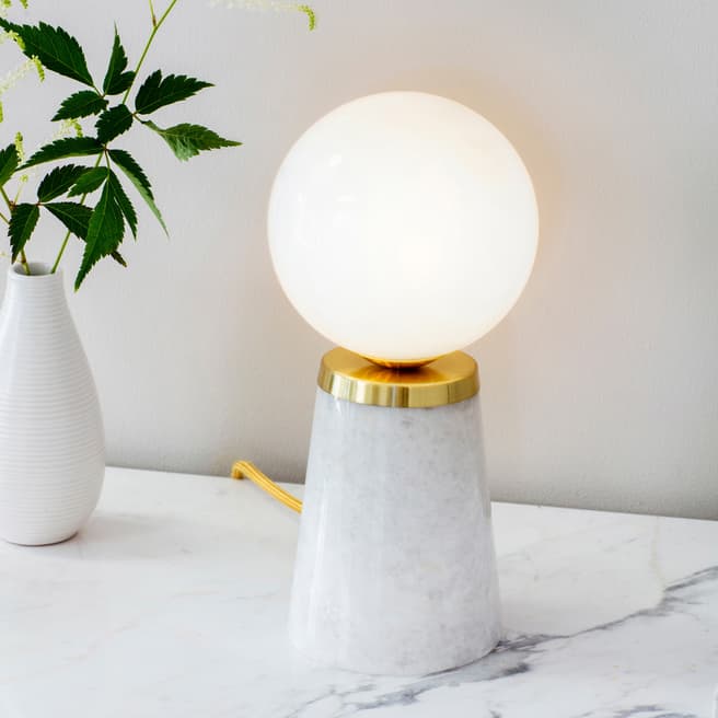 Gallery Living Fedi Table Lamp Marble