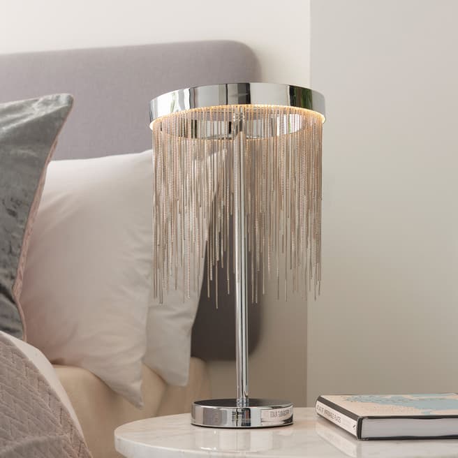 Gallery Living Howth Table Lamp Chrome