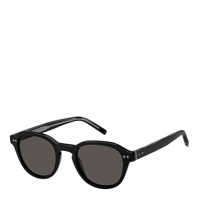 Tommy Hilfiger Black Rectangular Sunglasses 49mm