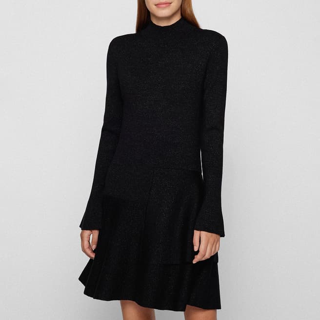 BOSS Black Fien Shimmer Mini Dress