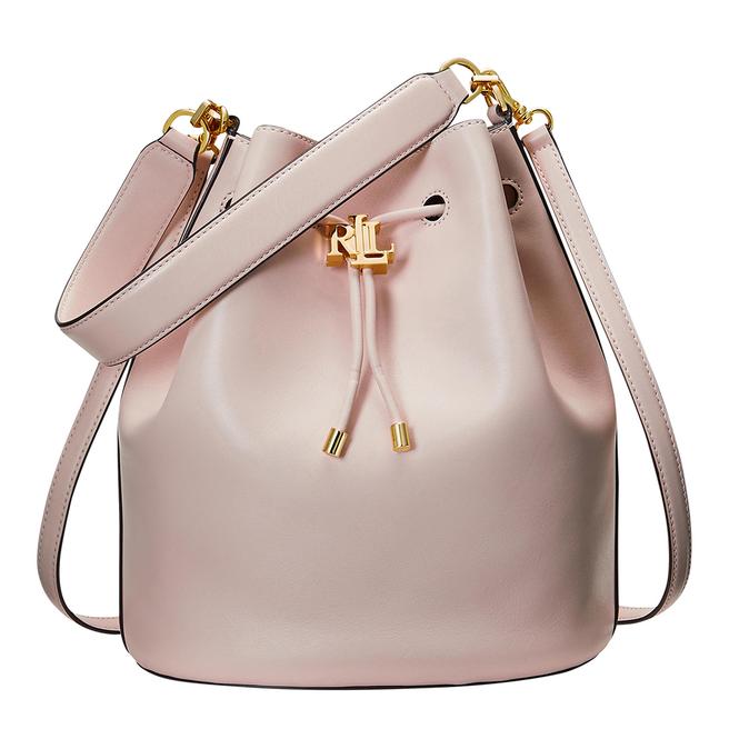 Light Pink Andie Lather Drawstring Bag BrandAlley