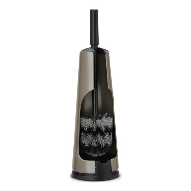 Brabantia ReNew Toilet Brush And Holder, Platinum