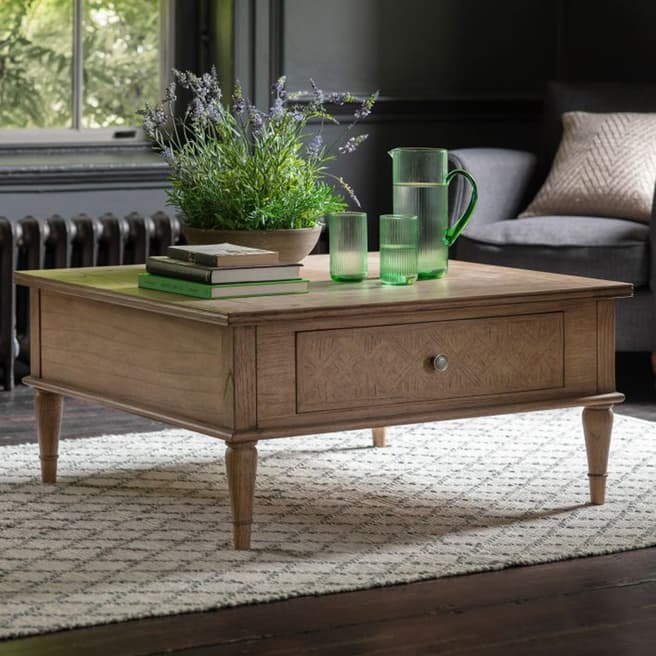 Gallery Living Marlow Square 2 Drawer Coffee Table