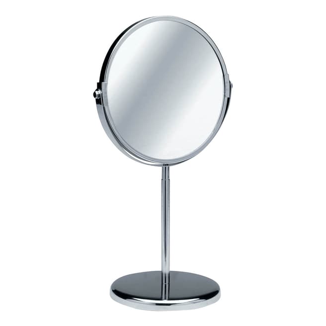 Premier Housewares Silver Chrome Shaving Mirror