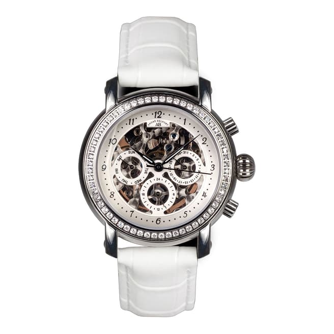 Andre Belfort Men's White/Silver Intemporelle Watch