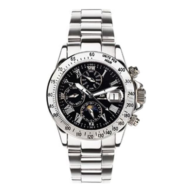 Andre Belfort Men's Silver Le Capitaine Watch