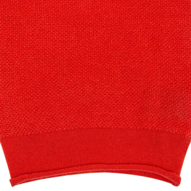 Laycuna London Red Luxury Cashmere Snood