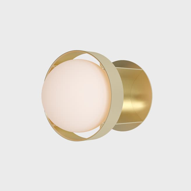 Tala Loop Wall Light Gold with Sphere IV
