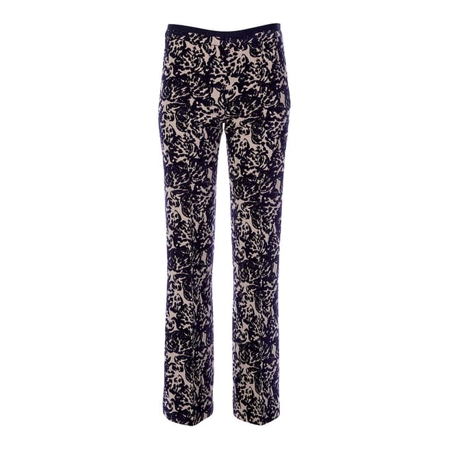 VICTORIA, VICTORIA BECKHAM TAPESTRY FLARED TROUSER