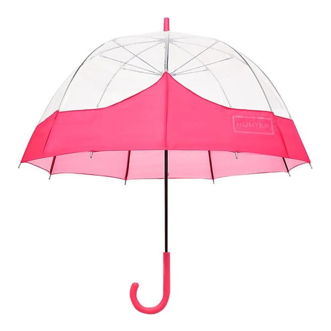 Hunter Pink Original Moustache Bubble Umbrella