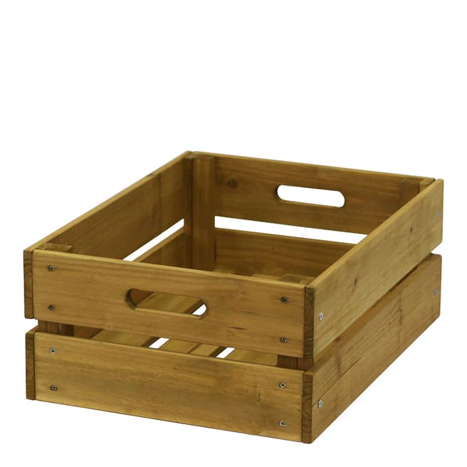 VegTrug Wooden Crate - Natural (FSC 100%)