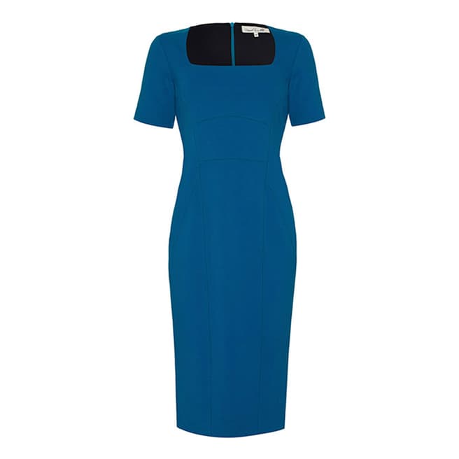 Blue Bergamot Stretch Dress - BrandAlley