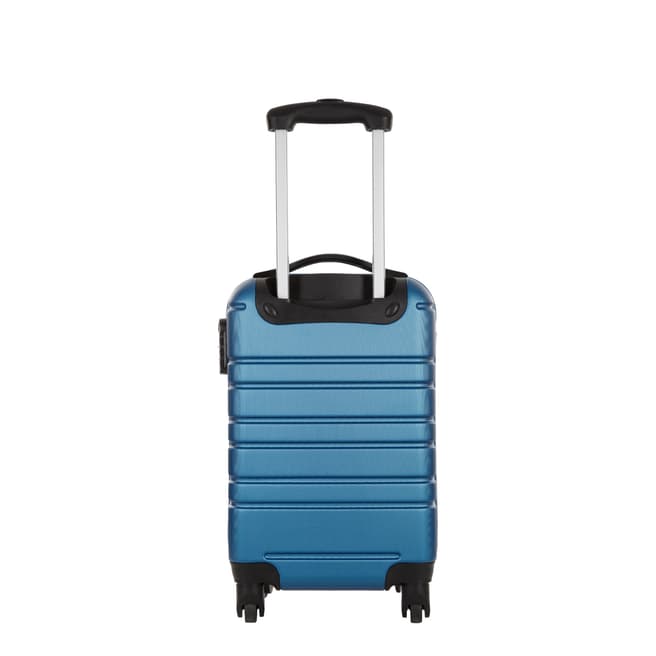 Blue 4 Wheel Halifax Suitcase 45cm - BrandAlley