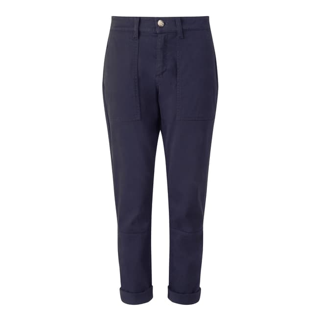 Navy Brook Relaxed Pants - BrandAlley