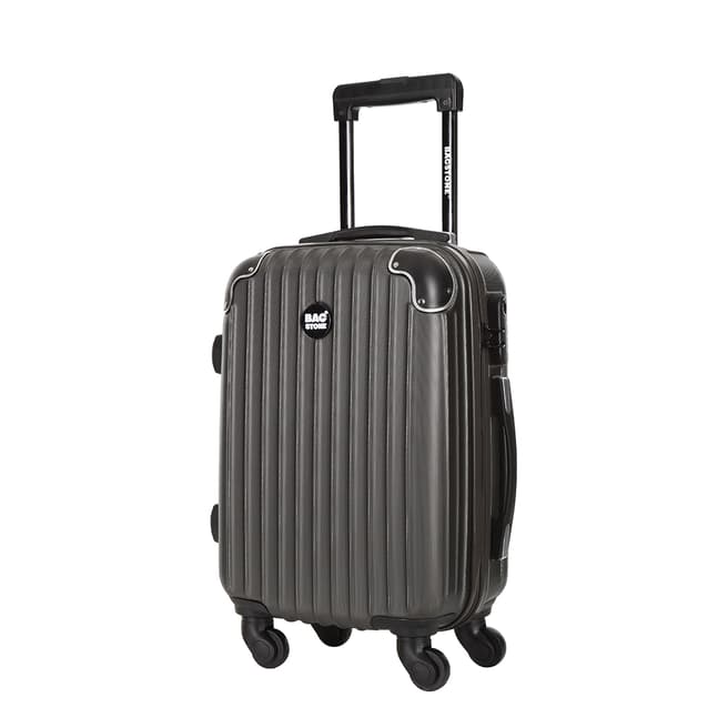 Grey Spinner Cabin Suitcase 45cm - BrandAlley