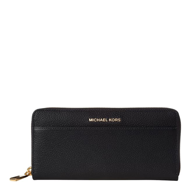 Navy Mercer Leather Continental Wallet - BrandAlley