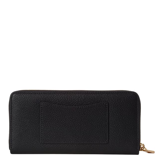 Navy Mercer Leather Continental Wallet - BrandAlley