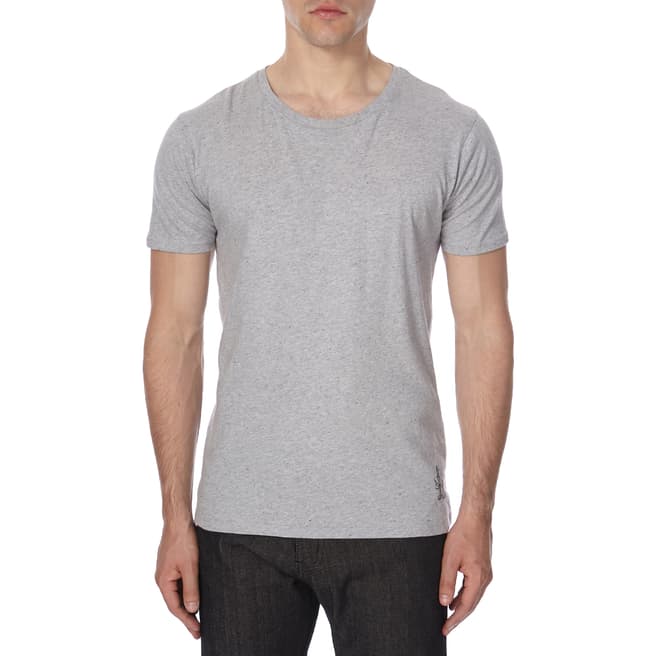Light Grey Cotton Rocky T Shirt - BrandAlley