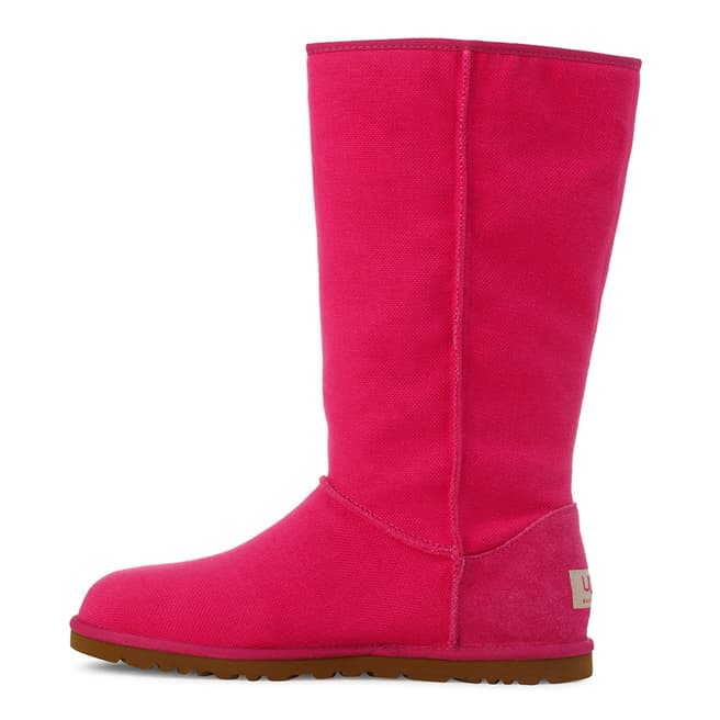 Pink Canvas Lo Pro Marrakech Boots - BrandAlley