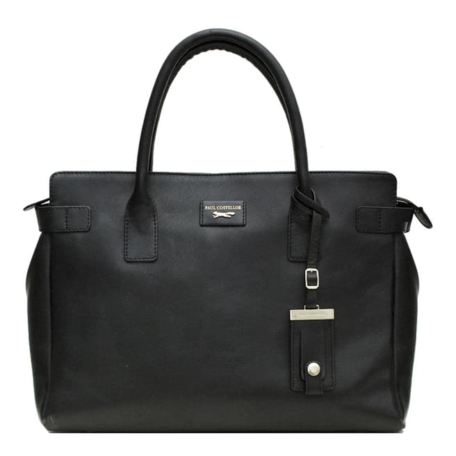 Black Etichetta Mini Leather Day Bag - BrandAlley