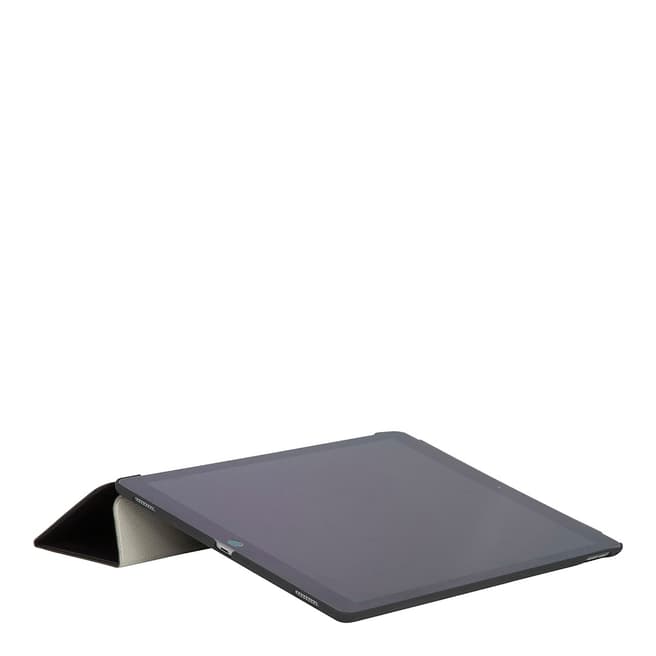 Black Ipad Pro Tri Fold Leather Folio - BrandAlley
