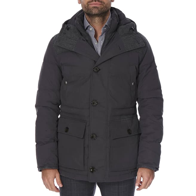 Grey Country Parka - BrandAlley