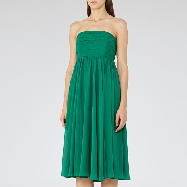 Emerald Athena Strapless Dress - BrandAlley