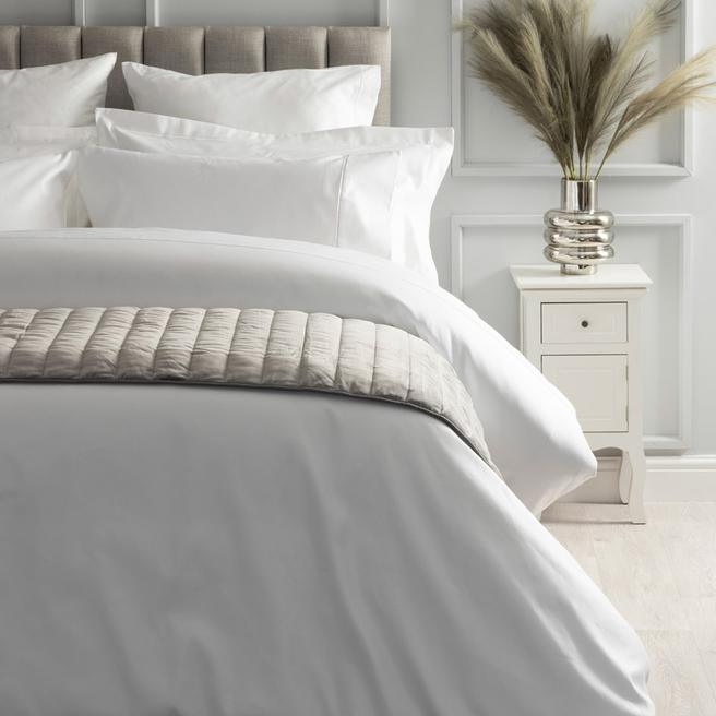 1200TC Deep Super King Fitted Sheet, White BrandAlley