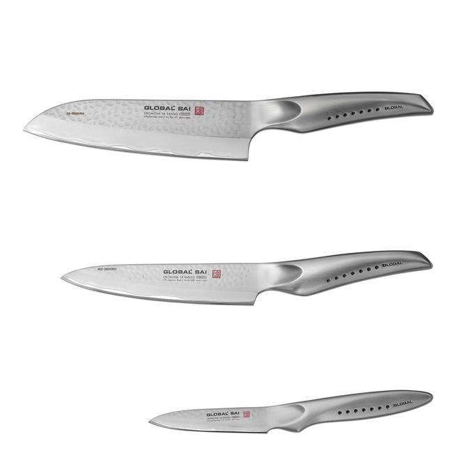 Set of 3 Sai Stainless Steel Knives BrandAlley