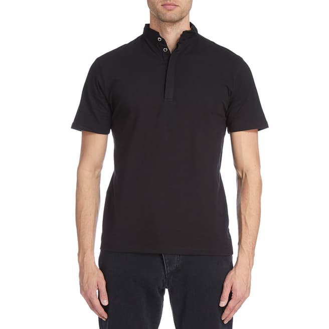 Black Bowie Polo Top - BrandAlley
