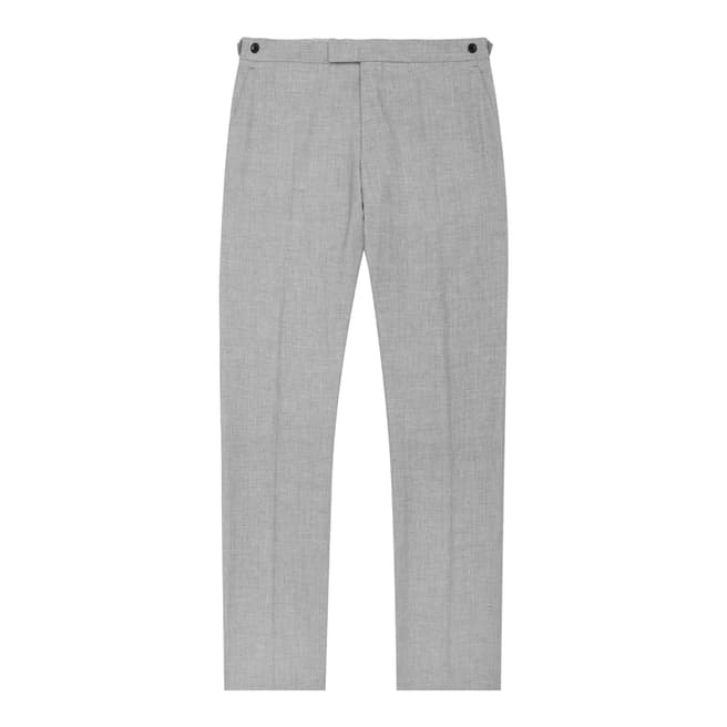 Grey Dele Modern Fit Suit Trousers - BrandAlley
